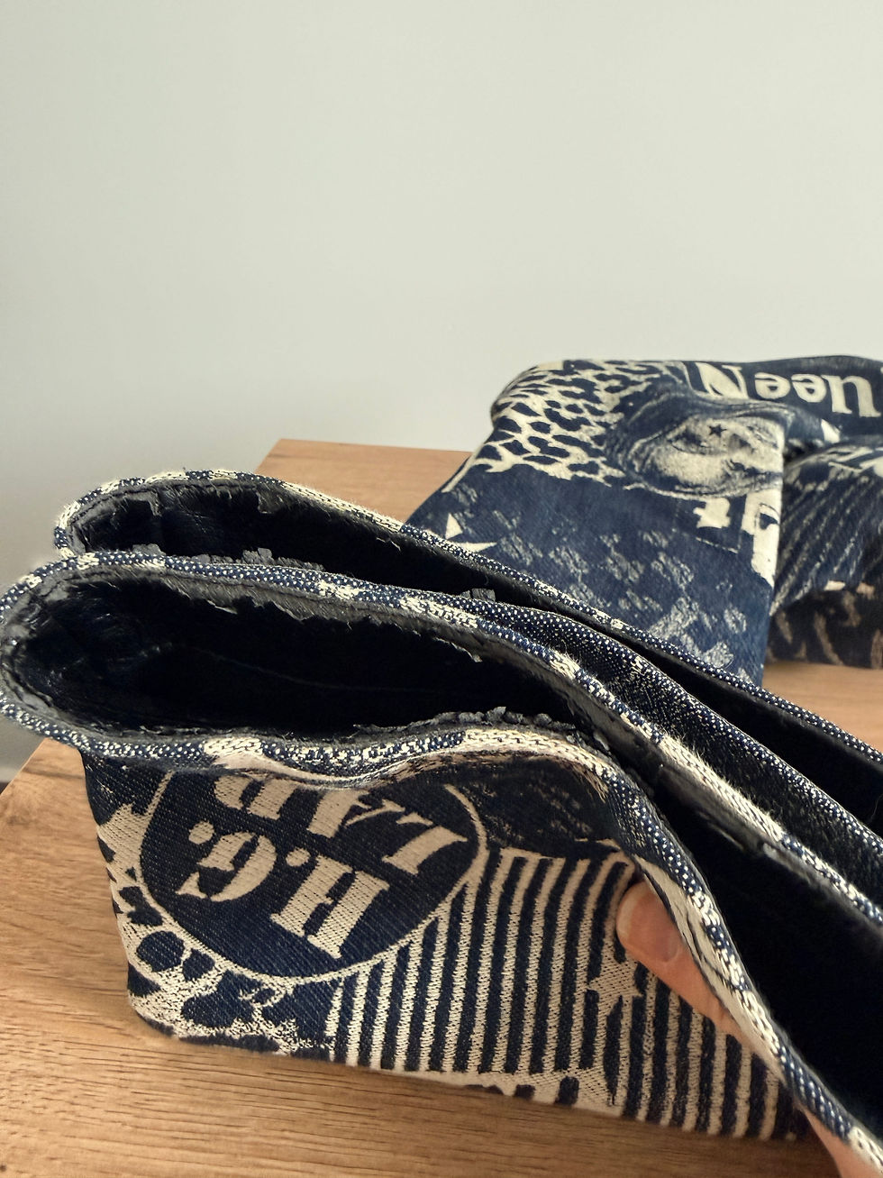 Miniatura: Hysteric Glamour denim kozaki