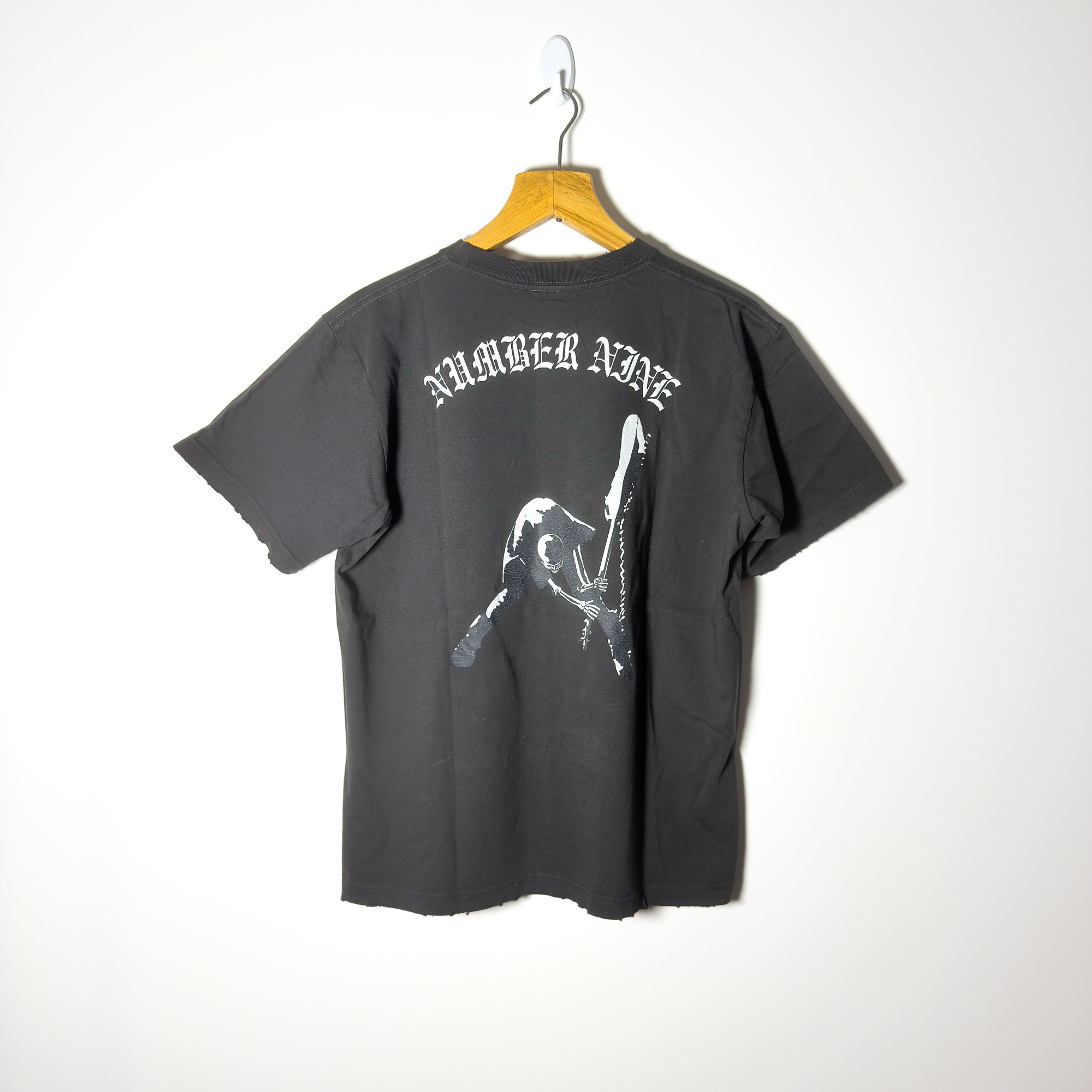 Number (N)ine clash distressed koszulka