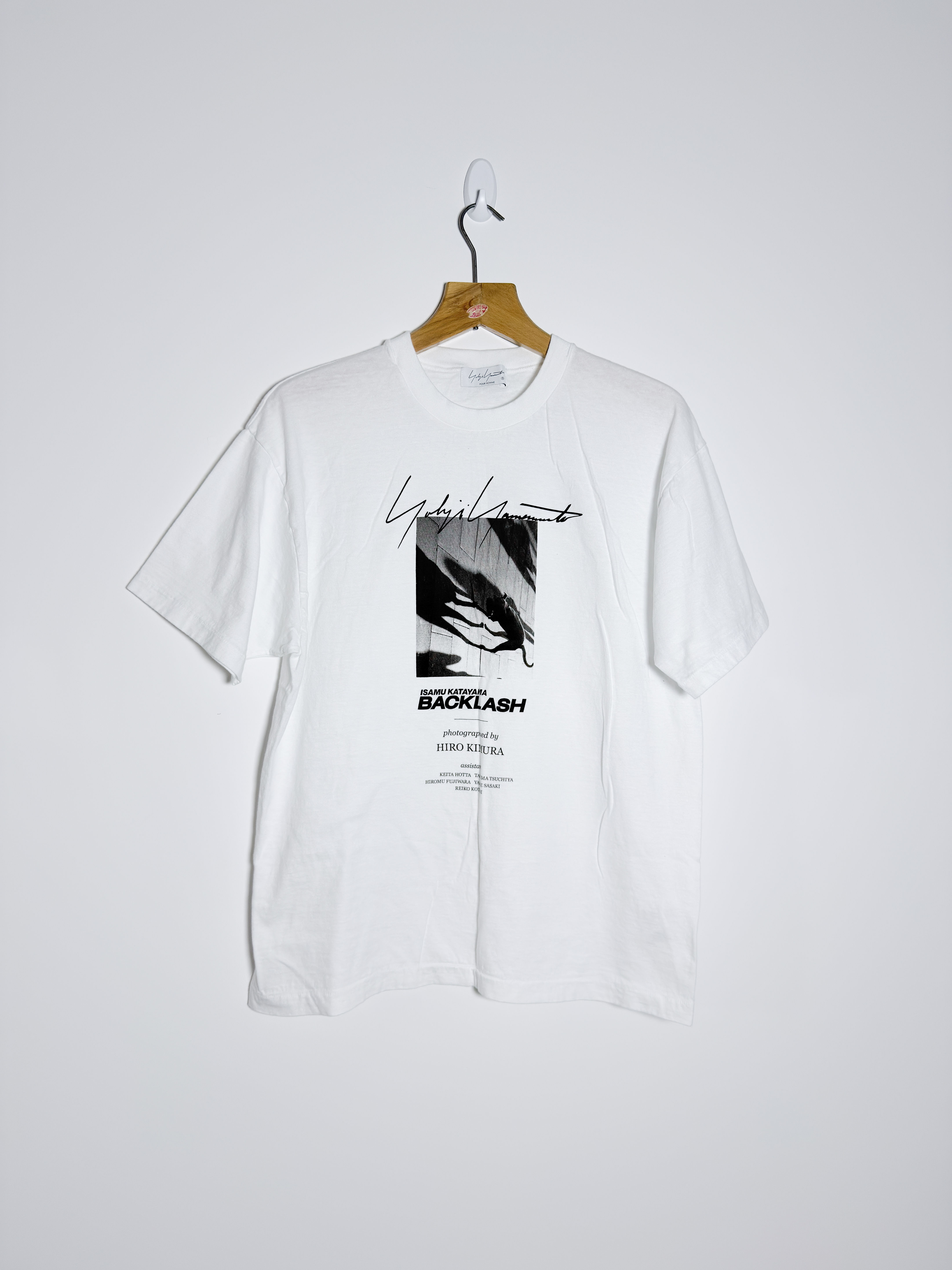 Yohji Yamamoto pour homme x Isamu katayama Backlash koszulka