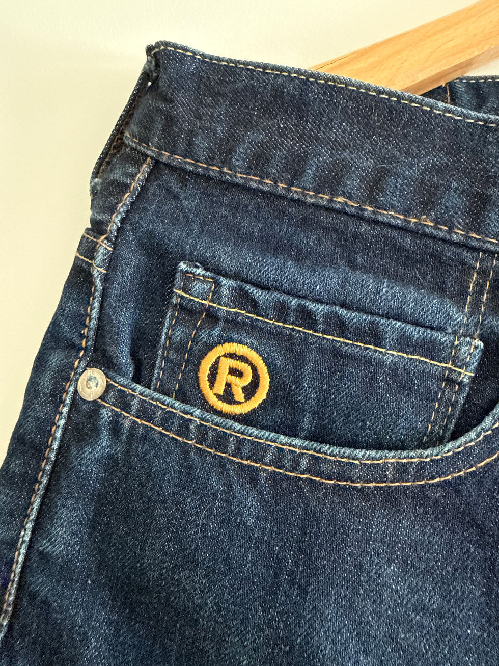 Miniatura: Bape denim king ape szorty