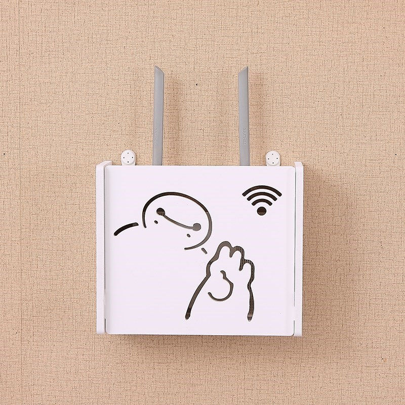 Thumbnail: Eco friendly hanging Wifi Router Storage Boxes