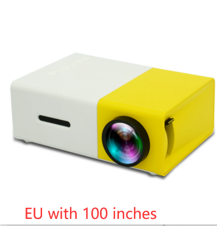 Thumbnail: Portable Projector 3D Hd Led Home Theater Cinema HDMI-compatible Usb Audio Yg300