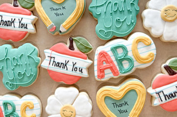 decorated sugar cookies