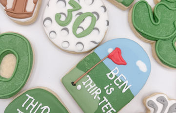 decorated sugar cookies