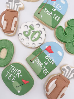 decorated sugar cookies