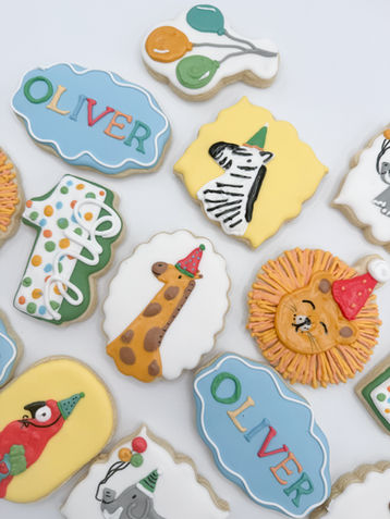 decorated sugar cookies