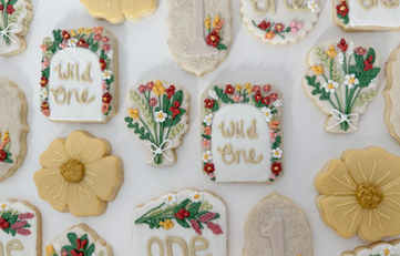 decorated sugar cookies