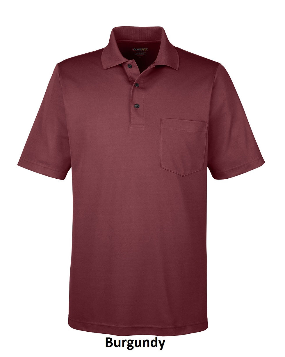Thumbnail: EP88181P Core 365 Men'sPerformance Piqué Polo with Pocket