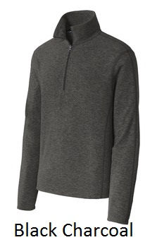 Thumbnail: EPF234 Port Authority® Heather Microfleece 1/2-Zip Pullover.
