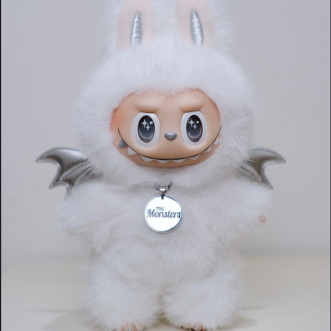 Labubu Custom Doll – Mini Zimomo: Angel in Clouds (THE MONSTERS) 15-18cm