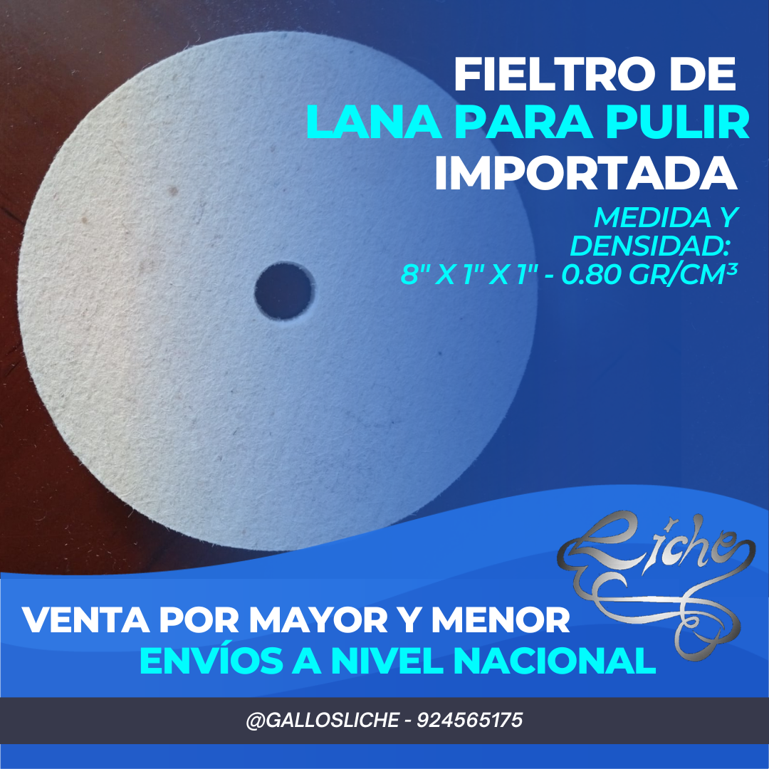 Fieltro de lana importada