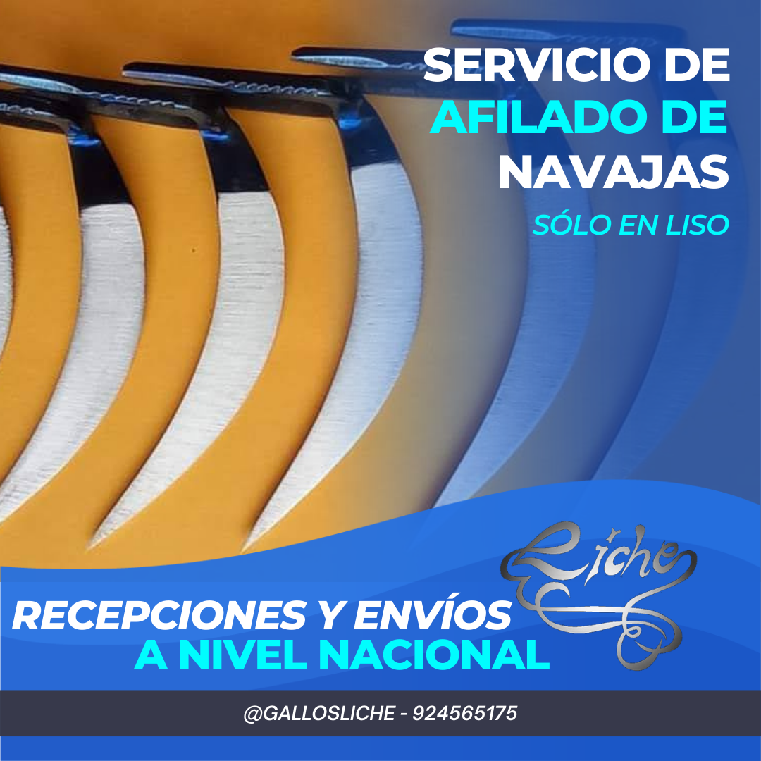 Servicio de afilado de navajas