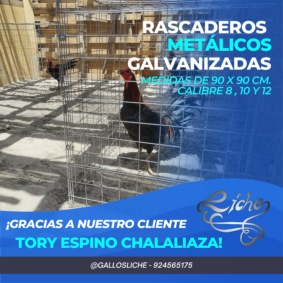 Miniatura: Revolcaderos, rascaderos, voladeros, jaulas  metálica doble puerta