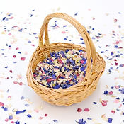 natural biodegradable confetti dried delphinium petal confetti dried lavender confetti cones confetti pops