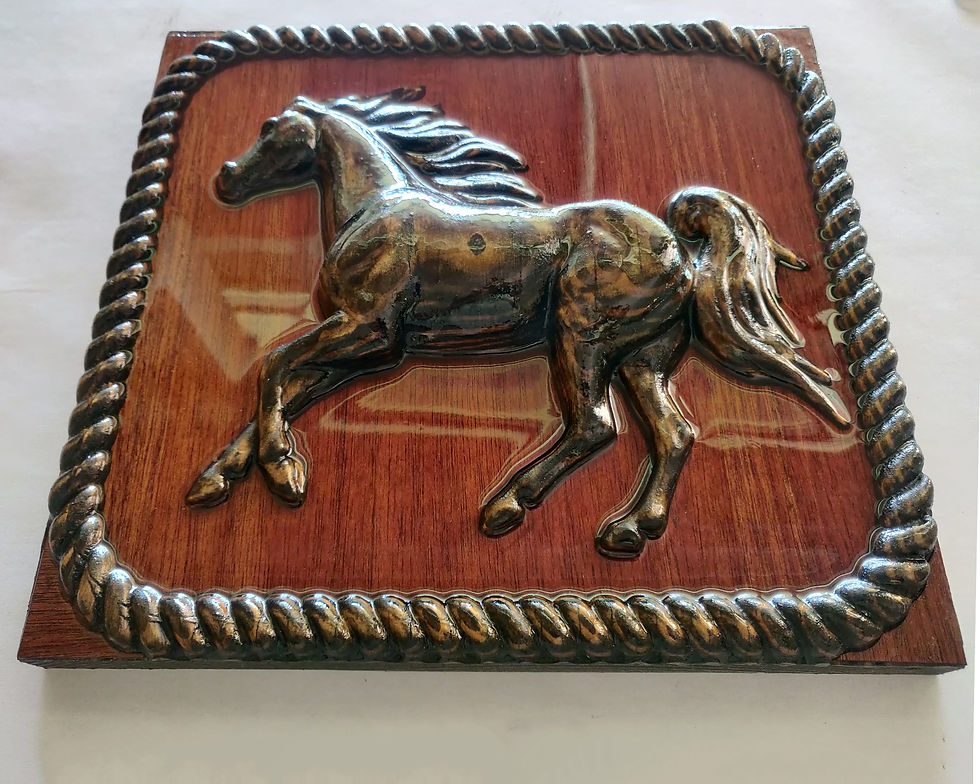Thumbnail: Running Horse 3D Carving