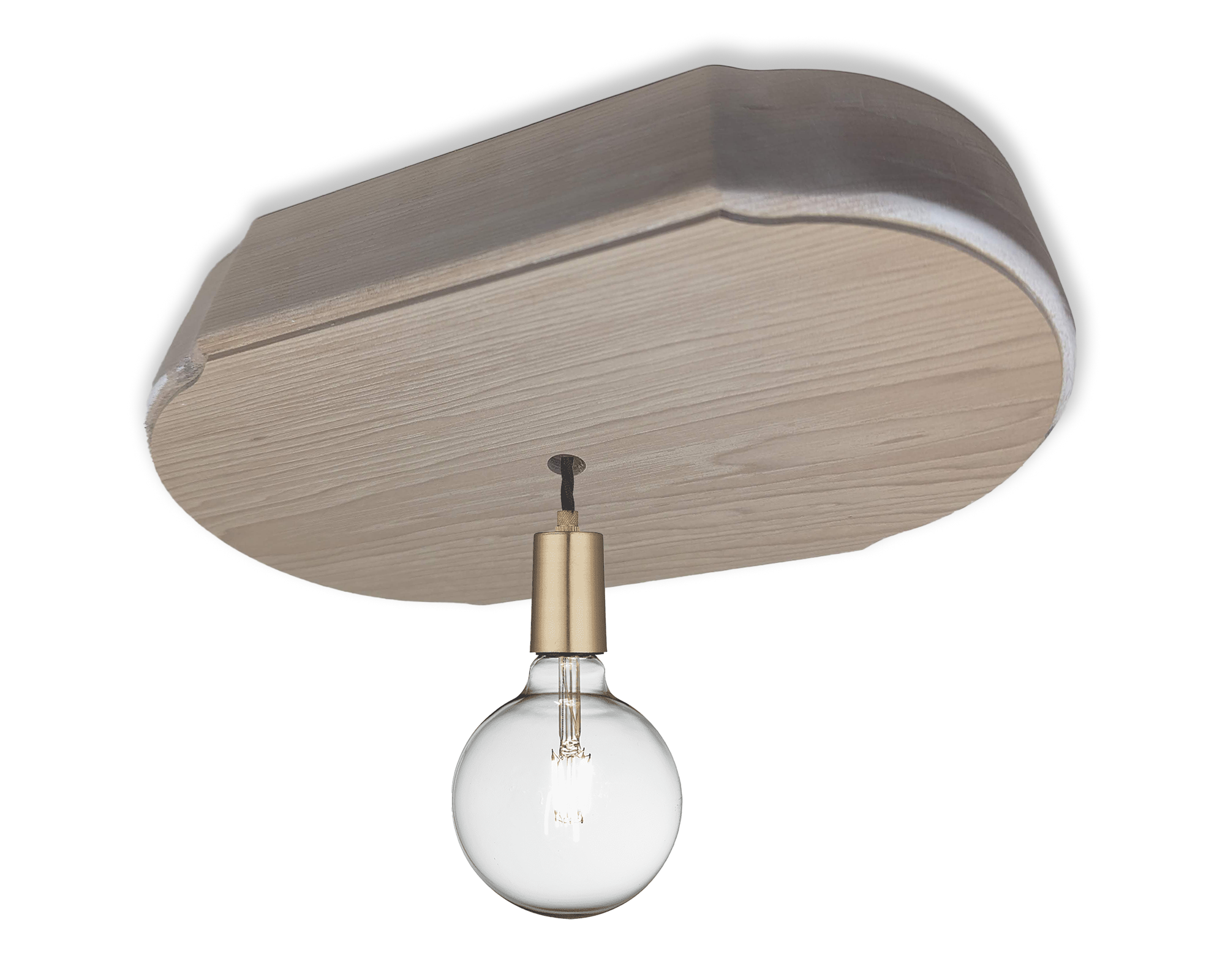 Decorative Light Housing (Solid Hickory Wood)