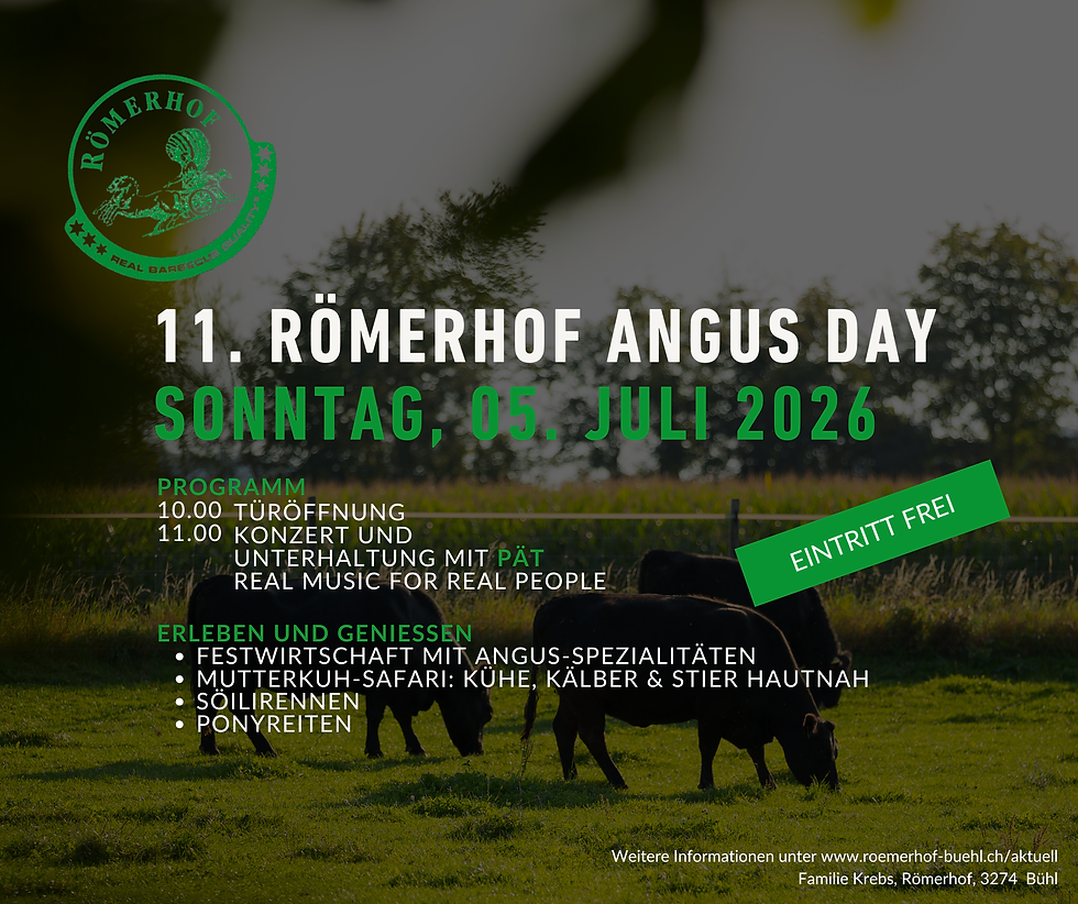 11.Römerhof Angus Day
Sonntag, 5 Juli 2026