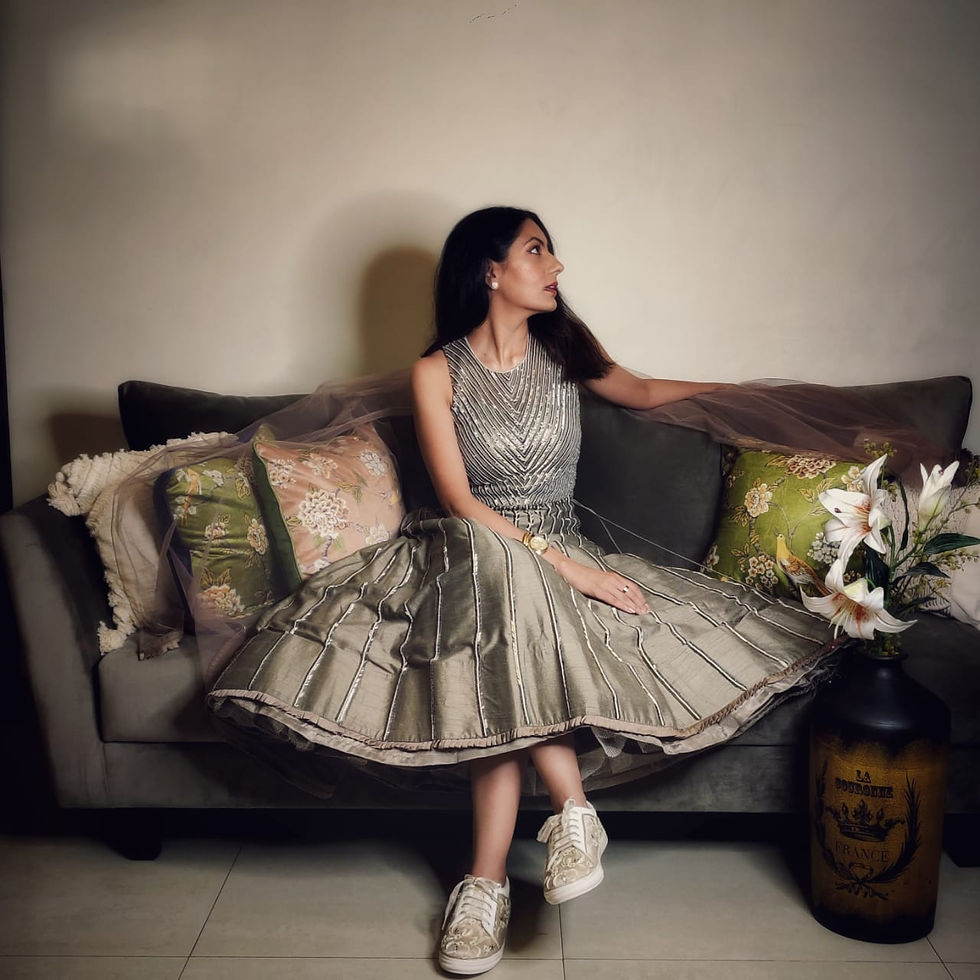 Thumbnail: FS White Chikankari Zari Sneakers