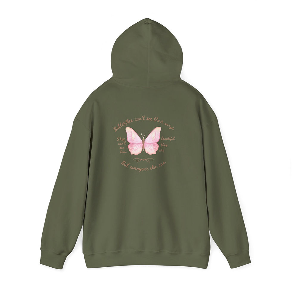 Thumbnail: Mental health transformation t-shirt with butterfly design symbolizing self-worth and personal growth