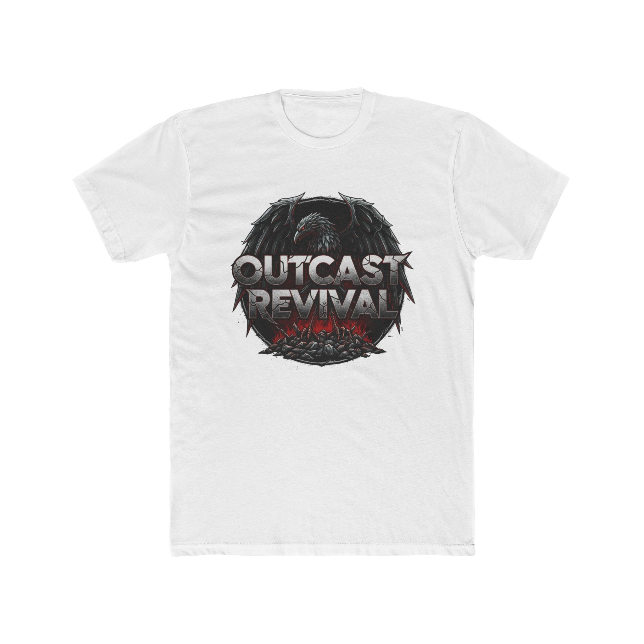 Outcast Revival Band Tee — Gothic Rock Concert Shirt