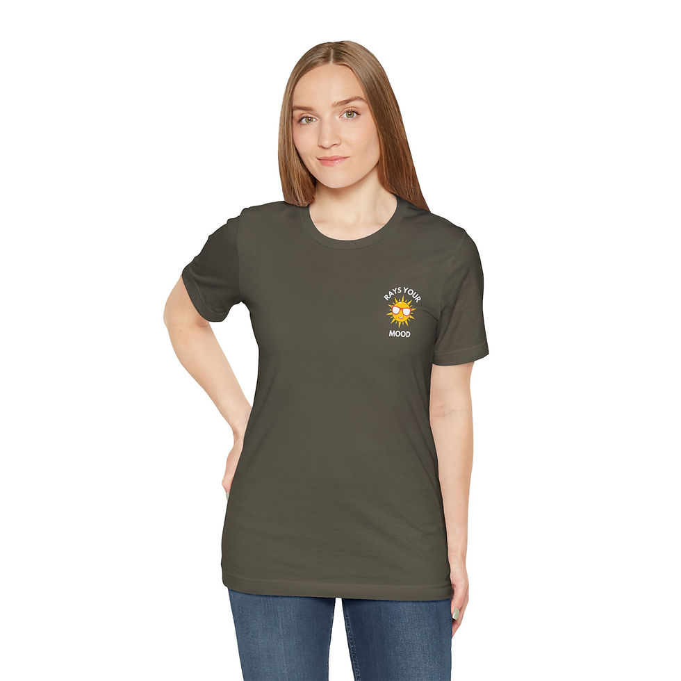 Thumbnail: Rays Your Mood Mental Health Tee