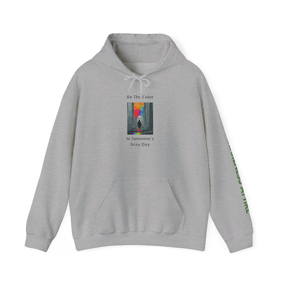 Thumbnail: Be The Color Mental Health Hoodie