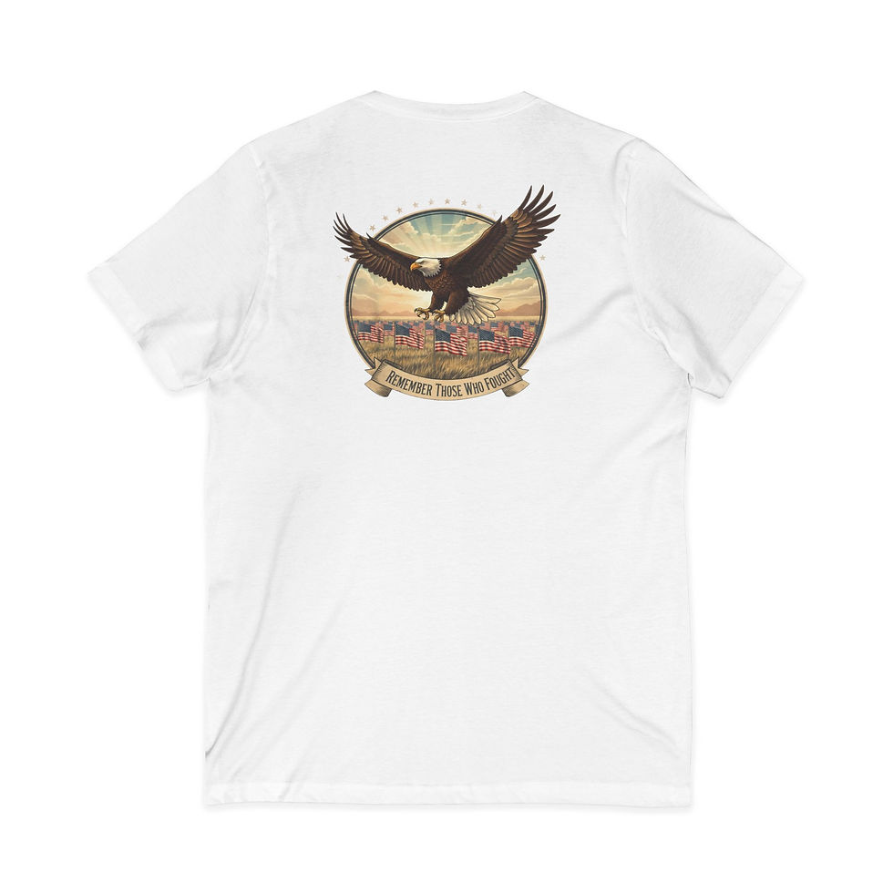 Thumbnail: Remember Those Who Fought. Veteran Mental Health V Neck