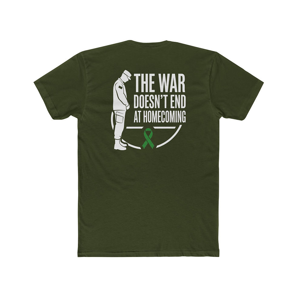 Thumbnail: The War Doesn't End At Homecoming: Veteran PTSD Shirt