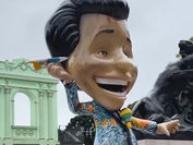 Confira a exposição de Silvio Santos no Memorial Paranista do parque São Lourenço