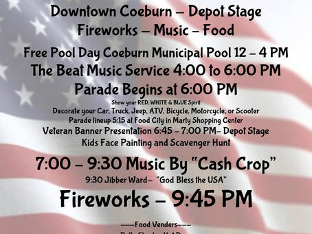 2024 4th of July Events!