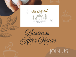 Business After Hours at The Outpost at Camp Bethel! RSVP Here https://www.wisecountychamber.org/event-details/october-business-after-hours