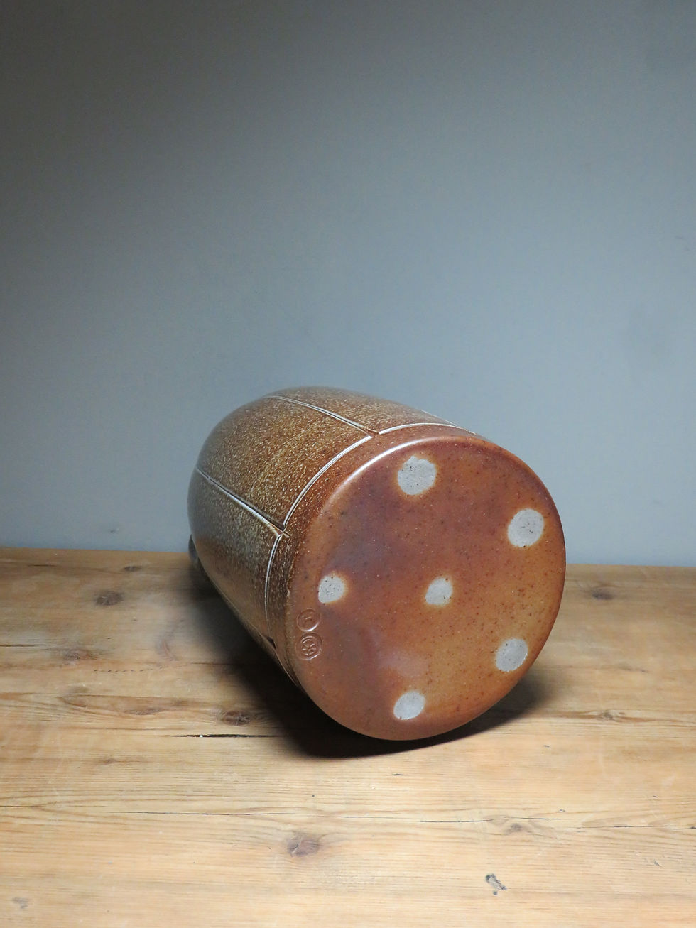 Thumbnail: Handmade_Ceramic_ Salt Glaze_ Bottle_Cider