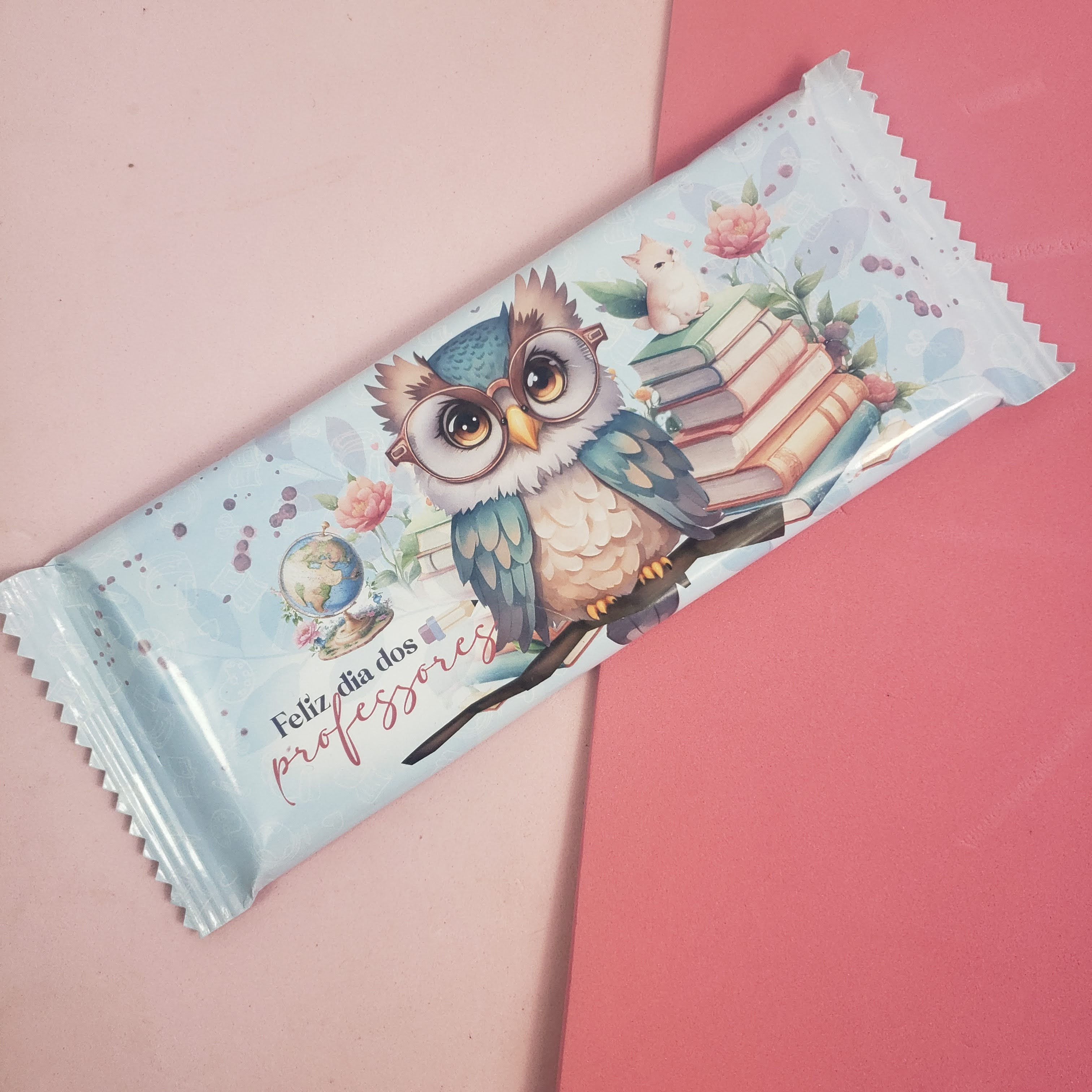 Embalagem para Chocolate Coruja