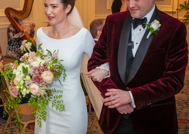 The Landmark Hotel Wedding Flowers by London Flower Studio