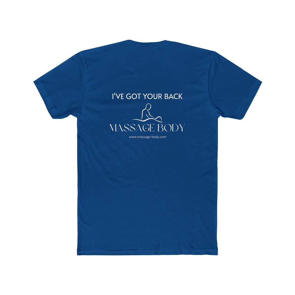 Massage Body Unisex Cotton Crew Tee