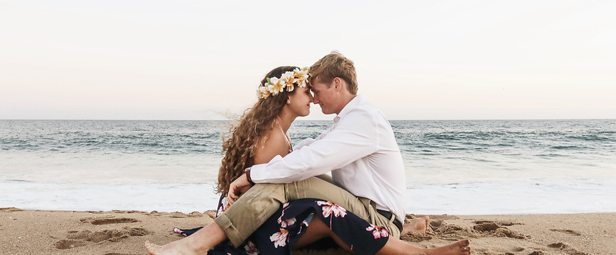 Couple sur la plage