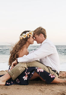 Couple sur la plage