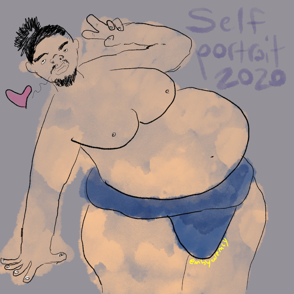 Mister Husband's Self Portrait 2020