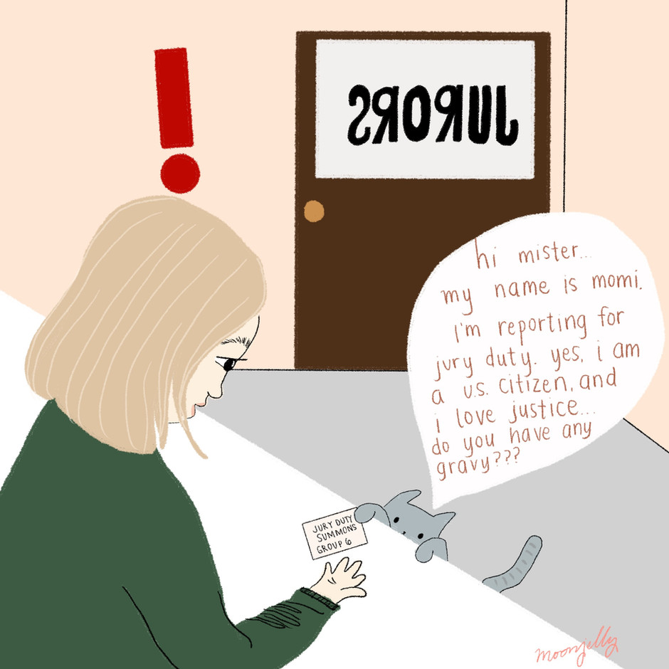 Chloe Goes To Jury Duty