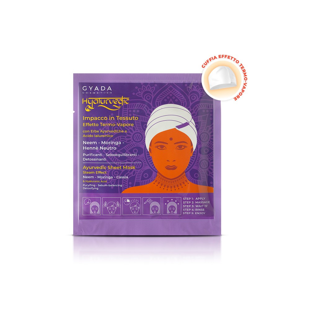 GYADA COSMETICS - Hyalurvedic Impacco Ayurvedico In Tessuto Purificante