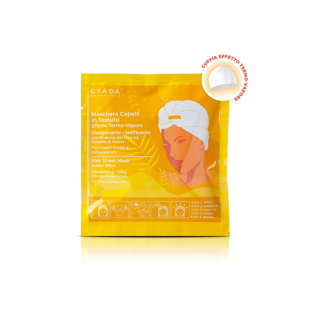 MASCHERA CAPELLI TERMO VAPORE - Disciplinante e Setificante