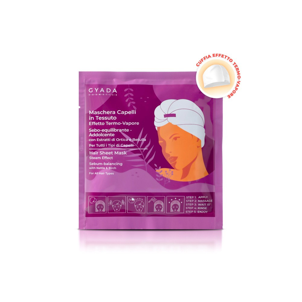 MASCHERA CAPELLI TERMO VAPORE - Sebo-Equilibrante e Addolcente