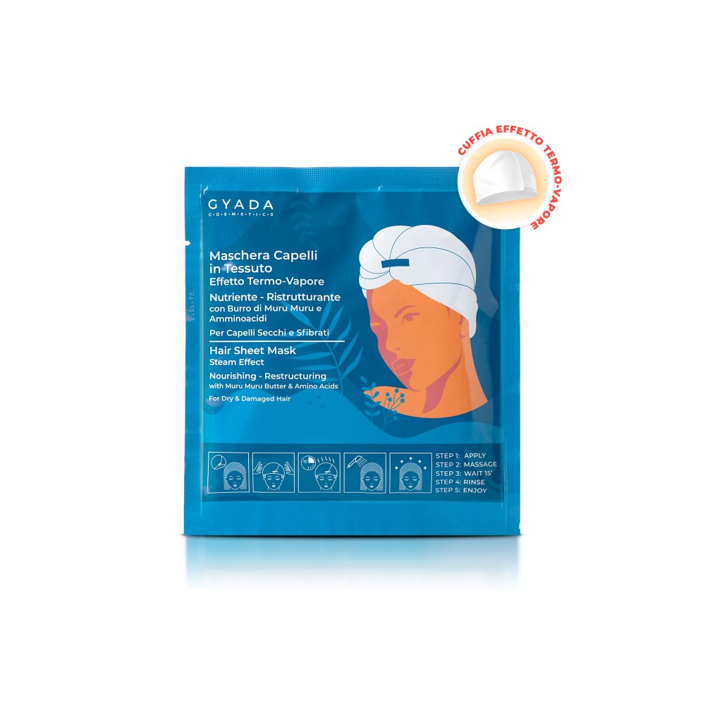 MASCHERA CAPELLI TERMO VAPORE - Nutriente e Ristrutturante