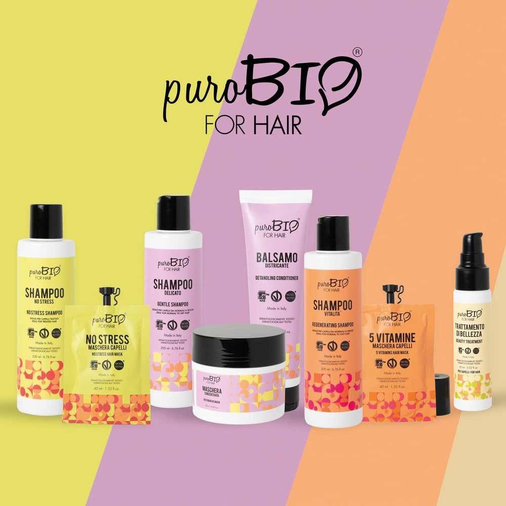 PUROBIO FOR HAIR - LINEA CAPELLI | 8 PRODOTTI