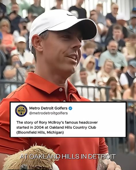 Rory McIlroy Gives Credit To Detroit For His Famous Headcover! 
