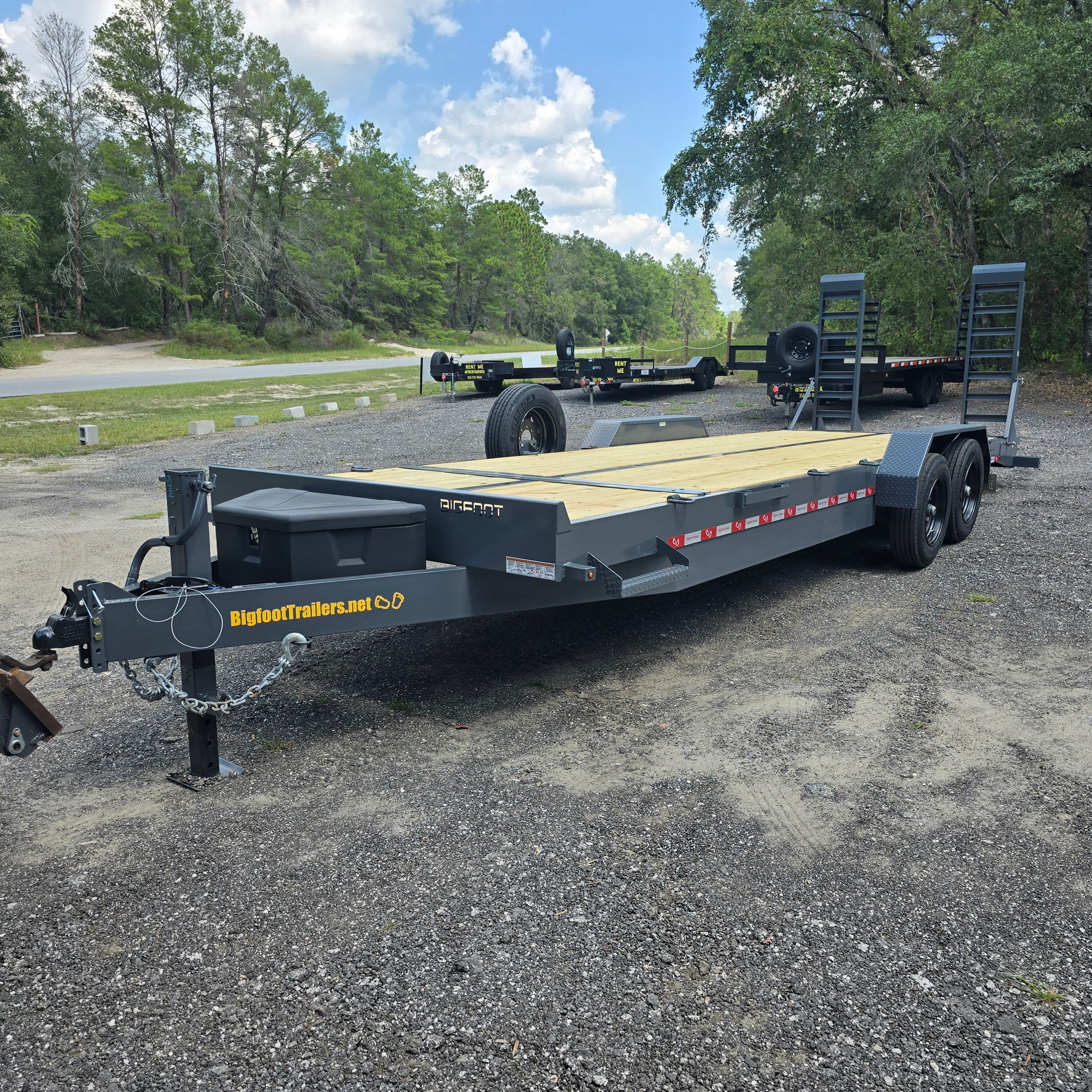 7' X 24" Equipment trailer
