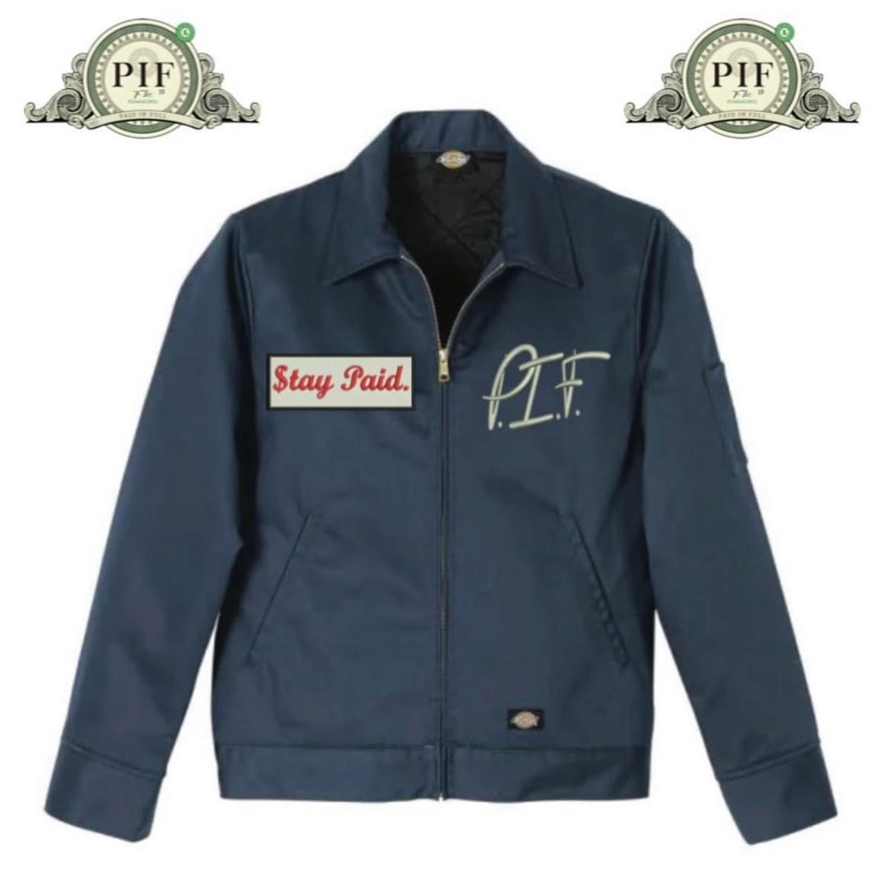 $TAY PAID JACKET | NAVY 