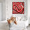 Thumbnail: RED wall art home decor canvas art work
