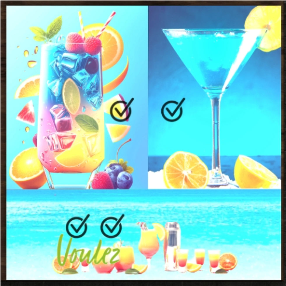 Smoothie Martini food abstract wall art home decor canvas art work