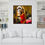 Thumbnail: "RED NEGLIGEE" Framed